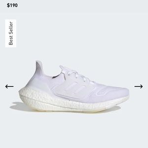 Womens adidas’s white ultraboost shoes NWB NWT